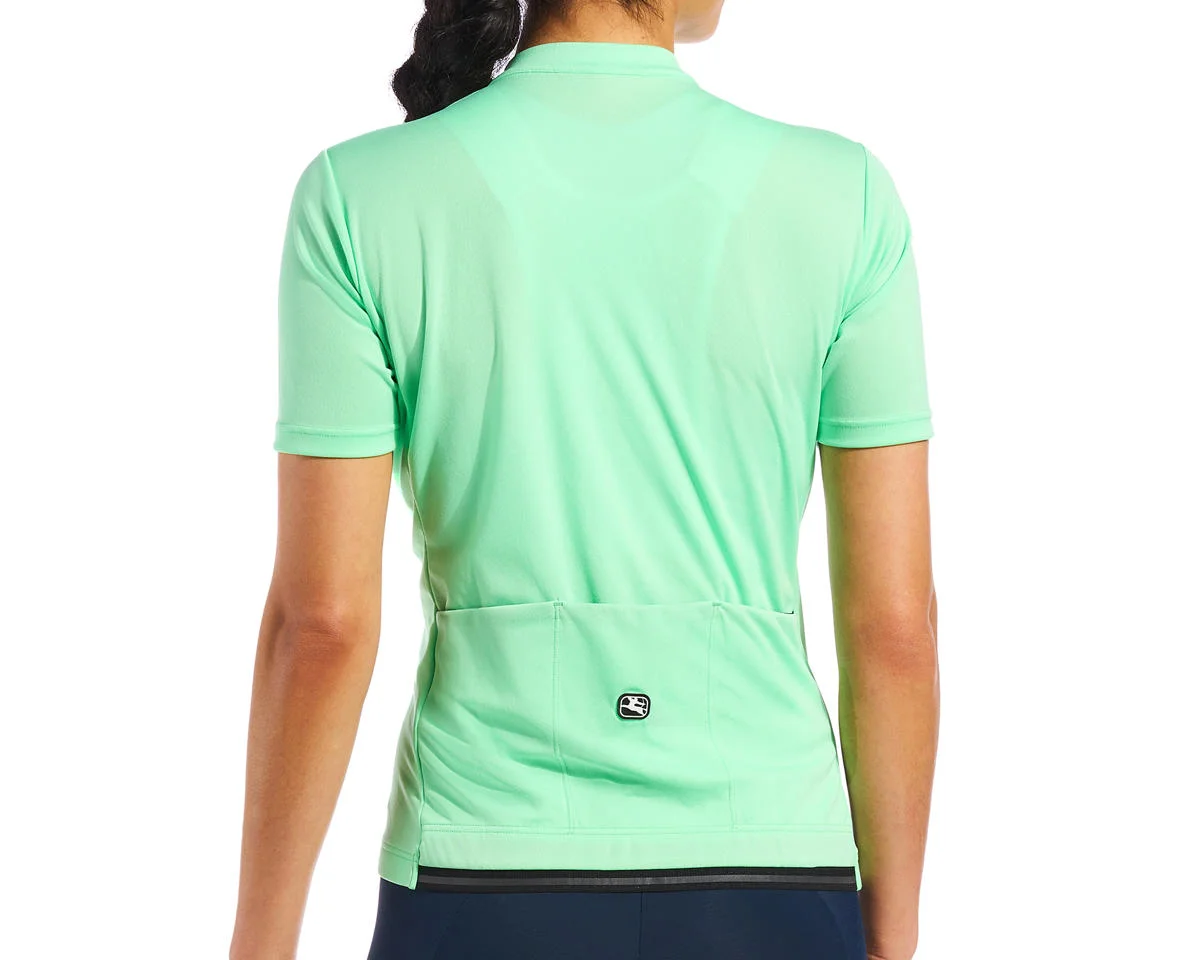 Giordana Women's Fusion Short Sleeve Jersey (Neon Mint) (L)